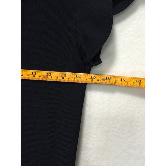 ULLA JOHNSON Yvette V Neck Short Sleeve A Line Midi Dress Size M Orig Price $750 - Picture 8 of 10